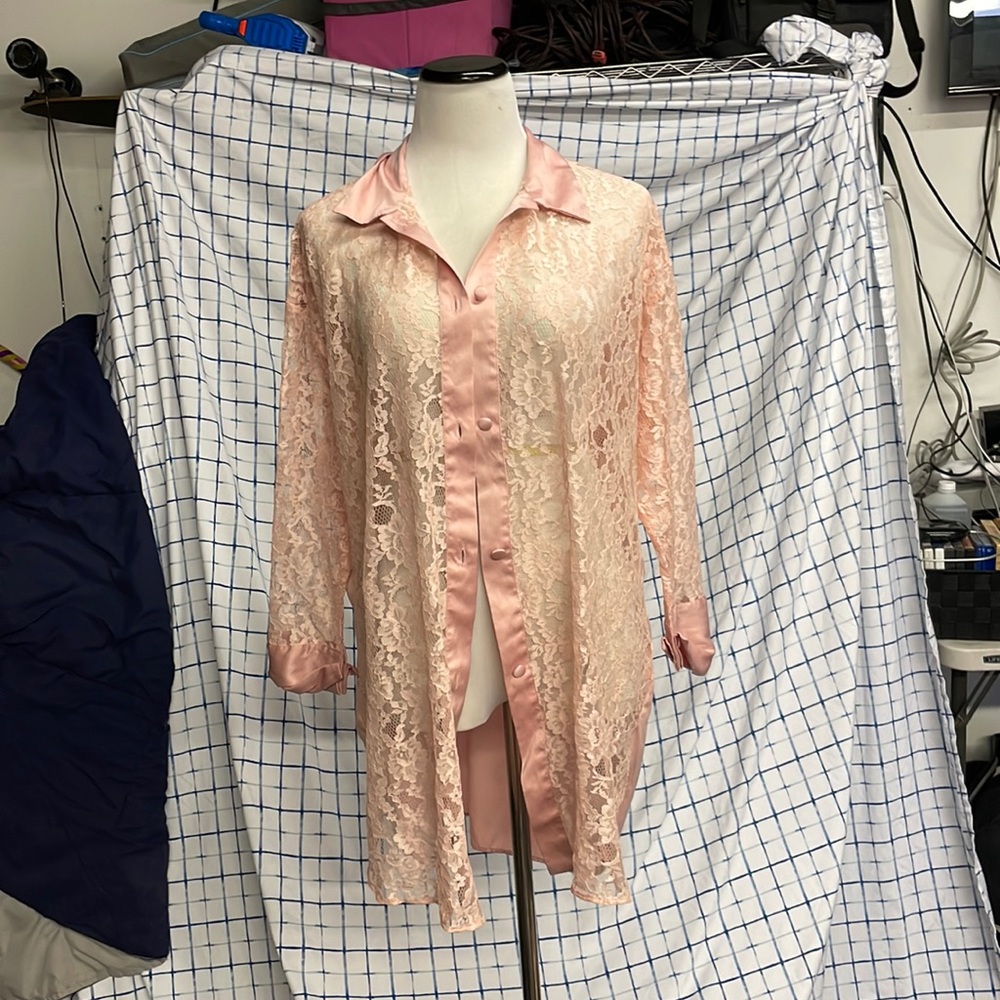 Victoria secrets lace and silk top